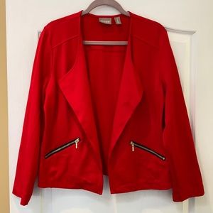 Chico’s moto jacket, worn once.